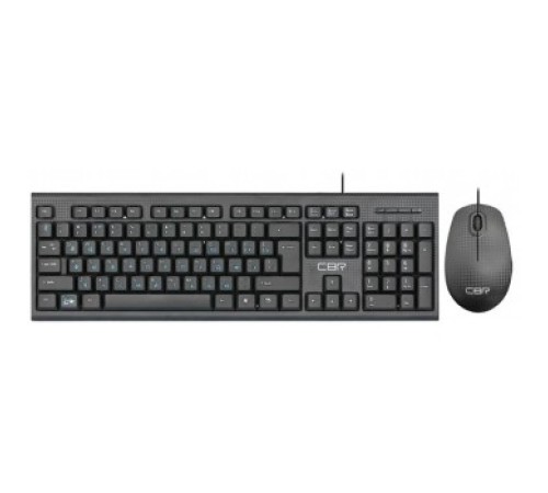 CBR KB SET 711 Carbon, Комплект (клавиатура + мышь) проводной, USB, поверхность "под карбон", длина кабеля 1,8 м; клавиатура: полноразмерная, 104 кл.; мышь: оптич., 1200 dpi, 3 кн. и колесо прокрутки