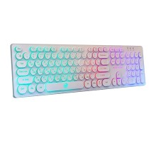 Dialog Gan-Kata Клавиатура KGK-16U WHITE - игровая с RGB-подсветкой, USB, белая