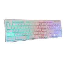 Dialog Gan-Kata Клавиатура KGK-17U WHITE - игровая с RGB-подсветкой, USB, белая