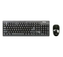 Dialog Клавиатура + мышка  KMROP-4010U Pointer RF 2.4G USB {Беспроводной набор , радиоклавиатура + опт. радиомышь 4D}