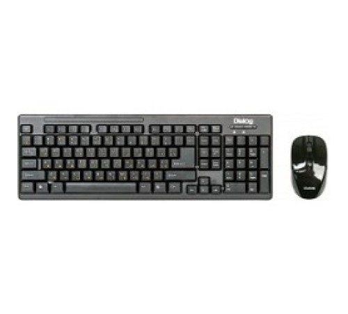 Dialog Клавиатура + мышка  KMROP-4010U Pointer RF 2.4G USB {Беспроводной набор , радиоклавиатура + опт. радиомышь 4D}