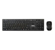 Dialog Клавиатура + мышка KMROP-4030U Pointer RF 2.4G - USB {Беспроводной набор, радиоклавиатура + опт. радиомышь 6D}