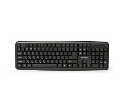 Клавиатура проводная Smartbuy ONE 112 USB черная [SBK-112U-K]
