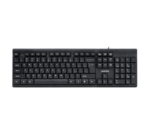 Клавиатура проводная Smartbuy ONE 114 USB черная [SBK-114U-K]