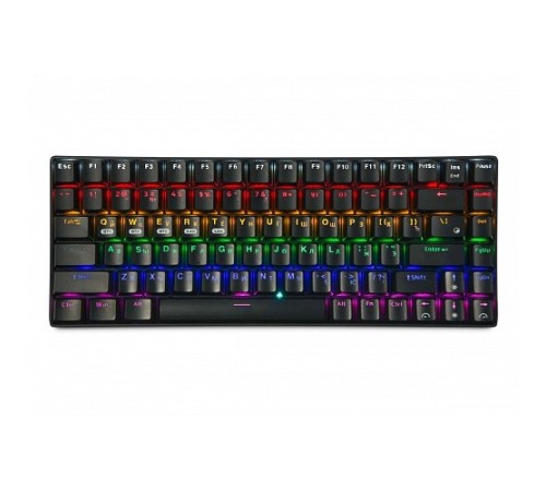 Клавиатура беспр. механ. Gembird KBW-G510L (чёрн), BT 5.0/2,4 ГГц/USB, мет, переключатели Outemu Blue Клавиатура беспр. механ. Gembird KBW-G510L (чёрн), BT 5.0/2,4 ГГц/USB, мет, переключатели Outemu Blue