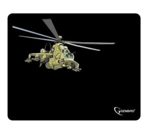 Коврик для мыши Gembird MP-GAME9, рисунок- "вертолет", размеры 250*200*3мм