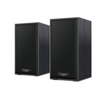 CBR CMS 635 Black, Акустическая система 2.0, питание USB, 2х3 Вт (6 Вт RMS), материал корпуса MDF, 3.5 мм линейный стереовход, регул. громк., длина кабеля 1 м, цвет чёрный