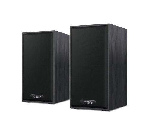CBR CMS 635 Black, Акустическая система 2.0, питание USB, 2х3 Вт (6 Вт RMS), материал корпуса MDF, 3.5 мм линейный стереовход, регул. громк., длина кабеля 1 м, цвет чёрный