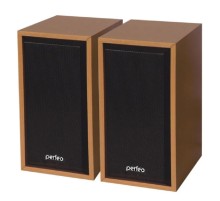 Perfeo колонки "Cabinet" 2.0, мощность 2х3 Вт (RMS), бук дерево, USB (PF-84-WD)