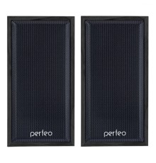 Perfeo колонки "Cabinet" 2.0, мощность 2х3 Вт (RMS), чёрн дерево, USB (PF-84-BK)