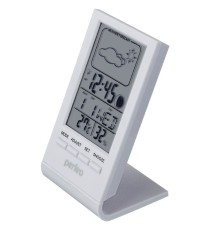 Perfeo Часы-метеостанция "Angle", белый, (PF-S2092) время, температура, влажность, дата