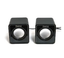 Dialog Colibri AC-02UP BLACK {акустические колонки 2.0, 5W RMS, питание от USB}