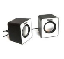 Dialog Colibri AC-02UP BLACK-WHITE {акустические колонки 2.0, 5W RMS, питание от USB}