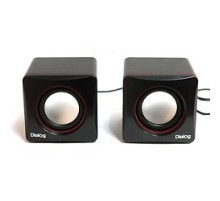 Dialog Colibri AC-04UP BLACK-RED {акустические  колонки 2.0, 6W RMS, питание от USB}