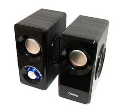 Dialog AST-25UP Black {2*3W RMS, активные}