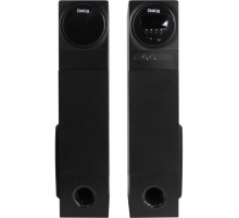 Dialog Progressive AP-2300 BLACK - акустические колонки 2.0, 2*40W RMS,  Bluetooth, FM+USB+SD reader