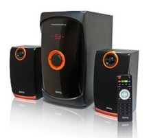 Dialog Progressive AP-200 BLACK { 2.1, 30W+2*15W RMS, USB+SD reader }