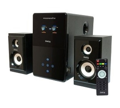 Dialog Progressive AP-220 BLACK {2.1, 30W+2*12W RMS, USB+SD reader}
