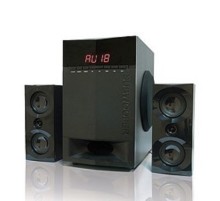 Dialog Progressive AP-230 BLACK {акустические колонки 2.1, 35W+2*15W RMS, Bluetooth, USB+SD reader}