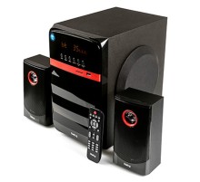 Dialog Progressive AP-240B BLACK - акустические колонки 2.1, 50W+2*10W RMS, Bluetooth, USB+SD reader
