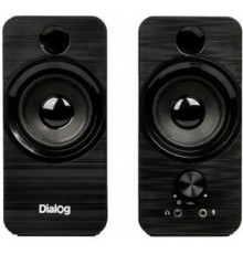 Dialog Stride AST-17UP - акустические колонки 2.0, 10W RMS, PhoneOut, Mic In, черные, питание от USB