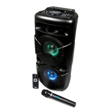 Dialog Oscar AO-20 - акустические колонки 1.0, 30W RMS,  беспроводной микрофон, BT+FM+USB+SD+LED