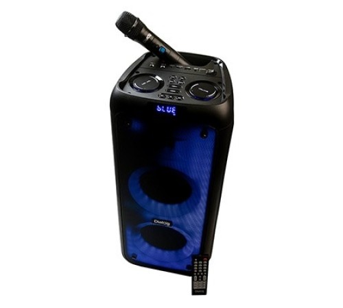 Dialog Oscar AO-200 - акустическая колонка 1.0, 45WRMS, Караоке с беспр. микр., BT+FM+USB+SD+LED