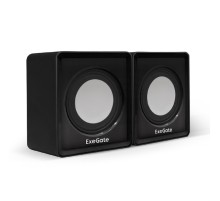 Exegate EX287057RUS Акустическая система 2.0 ExeGate Disco 140 Black (питание USB, 2х3Вт (6Вт RMS), 100-20000Гц, черный)