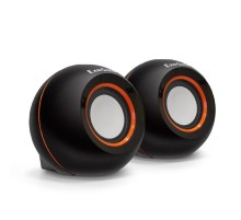 Exegate EX287053RUS Акустическая система 2.0 ExeGate Disco 180 (питание USB, 2х3Вт (6Вт RMS), 100-20000Гц, черный)
