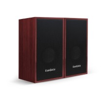 Exegate EX287059RUS Акустическая система 2.0 ExeGate Tango 314 (питание USB, 2х3Вт (12 Вт RMS), 80-20000Гц, темное дерево)