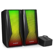 ExeGate Accord 230 (питание USB,Bluetooth, 2х3Вт (6Вт RMS), 60-20000Гц, цвет черный, RGB подсветка, Color Box)