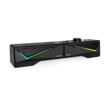 ExeGate Allegro 170 (питание USB, Bluetooth, 2х3Вт (6Вт RMS), 60-20000Гц, цвет черный, RGB подсветка, с возможностью трансформации в саундбар, Color Box)