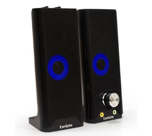 ExeGate Accord 280 (питание USB, Bluetooth, 2х3Вт (6Вт RMS), 60-20000Гц, цвет черный, RGB подсветка, с возможностью трансформации в саундбар, Color Box)