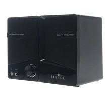 Колонки Oklick OK-126 2.0 черный 6Вт портативные