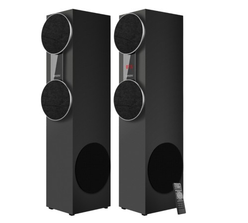 Ginzzu GM-325, Акустическая система 2.0, 2x60W/BT/USB/SD/FM/AUX/ДУ Ginzzu GM-325, Акустическая система 2.0, 2x60W/BT/USB/SD/FM/AUX/ДУ