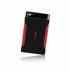 Silicon Power Portable HDD 1TB Silicon Power  Armor A15, 2.5", USB 3.1, Черный/Красный