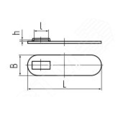 Бирка кабельная МБ 50х25 (100шт)