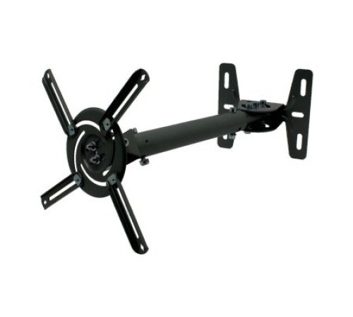 Wize WPB-B черный {Потолочные, Макс. крепежное расстояние 260х260, макс. вес нагрузки 12 кг, Наклон,поворот °+/-15, расстояние от стены/ потолка 43-64 см} Wize WPB-B черный {Потолочные, Макс. крепежное расстояние 260х260, макс. вес нагрузки 12 кг, Наклон,поворот °+/-15, расстояние от стены/ потолка 43-64 см}