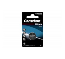 Camelion CR2025 BL-1 (CR2025-BP1, батарейка литиевая,3V) (1 шт. в уп-ке)