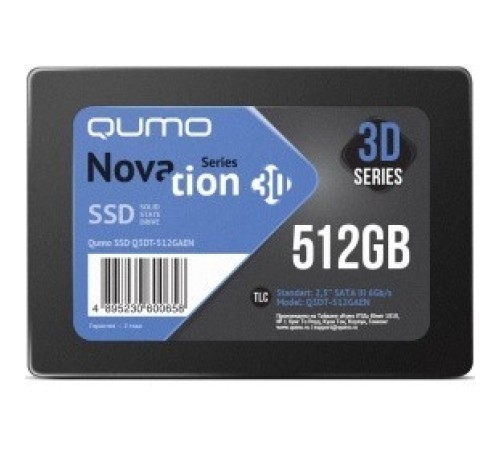 QUMO SSD 512GB QM Novation Q3DT-512GAEN {SATA3.0}
