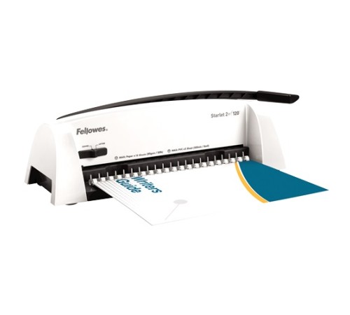 Переплетчик Fellowes Starlet 2+ (FS-52279) A4/перф.12л.сшив/макс.120л./пластик.пруж. (6-16мм)