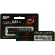 Накопитель SSD Silicon Power PCI-E 4.0 x4 250Gb SP250GBP44UD8505 M-Series UD85 M.2 2280
