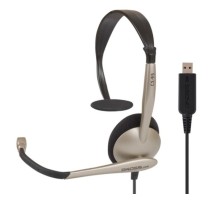 KOSS CS-95 USB {Частотный диапазон 30 Гц - 16 кГц, чувствительность 91 дБ, сопротивление 32 Ом, USB штекер}