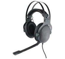 Gembird MHS-G700U, черн, мембрана 53мм, метал корпус, рег громкости, каб ткан 2.5м
