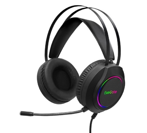 ExeGate Cosmos HS-702GL (объемный звук 7.1, длина кабеля 2.5м, динамик 50мм, 20-20000Гц, RGB подсветка, USB интерфейс, регулировка громкости, Color Box) ExeGate Cosmos HS-702GL (объемный звук 7.1, длина кабеля 2.5м, динамик 50мм, 20-20000Гц, RGB подсветка, USB интерфейс, регулировка громкости, Color Box)