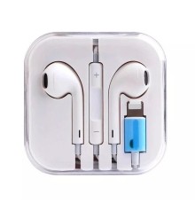 HOCO L7 Plus/ Наушники + микрофон/ Кнопки управ. и громкости/ Bluetooth 5.0/ 1.2м/ Lightning/ White