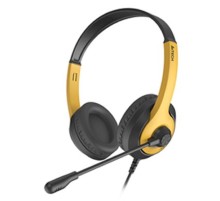 A4Tech Fstyler FH100U желтый/черный 2м накладные USB (FH100U (BUMBLEBEE))