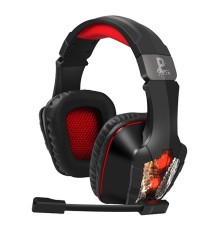 Qumo Protector GHS 0015, стереогарнитура,  подсветка, USB+2*3,5 jacks