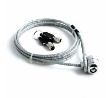 CBR CL-10 { Тросик для ноутбука , Kensington Lock, на ключе, 1м, блистер, RTL,00000000174}