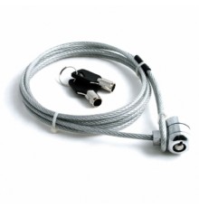 CBR CL-10 { Тросик для ноутбука , Kensington Lock, на ключе, 1м, блистер, RTL,00000000174}